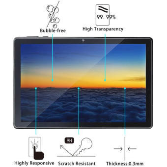 For Luca Te101 N1-b 10.1 25pcs 9H 0.3mm Explosion-proof Tempered Glass Film