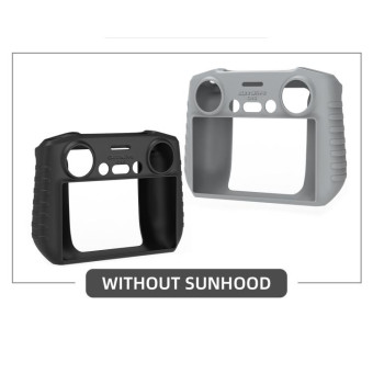 For DJI RC 2 Sunnylife Remote Control Shockproof Anti-scratch Silicone Case(Grey)