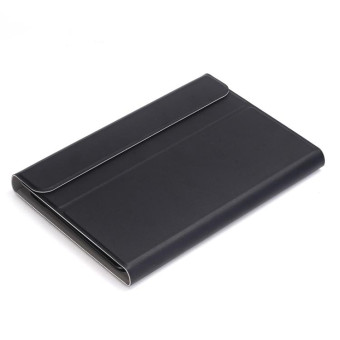 A0T8 For Huawei MatePad T8 8 inch ABS Ultra-thin Detachable Bluetooth Keyboard Voltage PU Leather Tablet Case with Bracket(Black)
