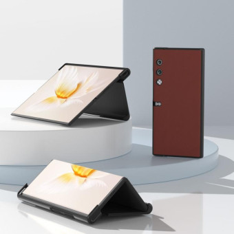 For Honor V Purse ABEEL Genuine Leather Silky Soft Shockproof Phone Case(Coffee)