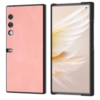 For Honor V Purse ABEEL Retro Texture PU Phone Case(Pink)