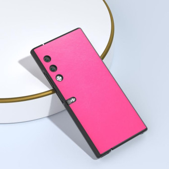 For Honor V Purse Arashi Texture PU Phone Case(Rose Red)