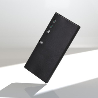 For Honor V Purse Eco Texture PU Phone Case(Black)