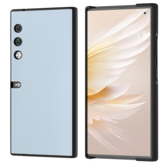 For Honor V Purse Eco Texture PU Phone Case(Light Blue)