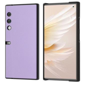 For Honor V Purse Eco Texture PU Phone Case(Purple)