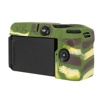 For Nikon Z 30 Soft Silicone Protective Case with Lens Cover(Camouflage)