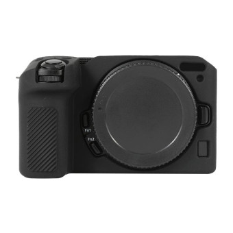 For Nikon Z 30 Soft Silicone Protective Case with Lens Cover(Black)
