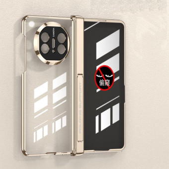 For Huawei Mate X5 GKK Integrated Magnetic Folding Phantom Privacy Phone Case(Gold)