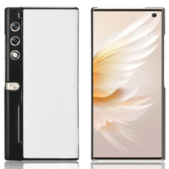 For Honor V Purse PU Leather PC Phone Case(White)