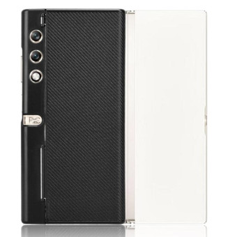 For Honor V Purse PU Leather PC Phone Case(Black)