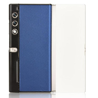 For Honor V Purse PU Leather PC Phone Case(Blue)