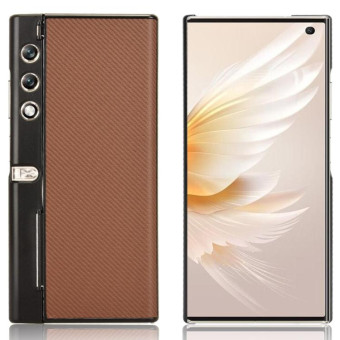 For Honor V Purse PU Leather PC Phone Case(Brown)