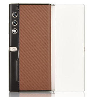 For Honor V Purse PU Leather PC Phone Case(Brown)