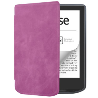 For Pocketbook Verse / Verse Pro Retro Skin-feel Leather Smart Tablet Case(Purple)
