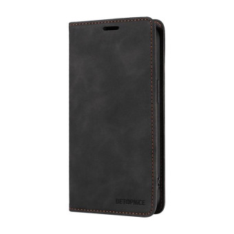 For Honor 200 Lite Global BETOPNICE Suction RFID Anti-theft Leather Phone Case(Black)
