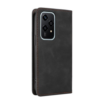 For Honor 200 Lite Global BETOPNICE Suction RFID Anti-theft Leather Phone Case(Black)