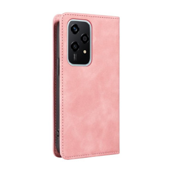 For Honor 200 Lite Global BETOPNICE Suction RFID Anti-theft Leather Phone Case(Pink)