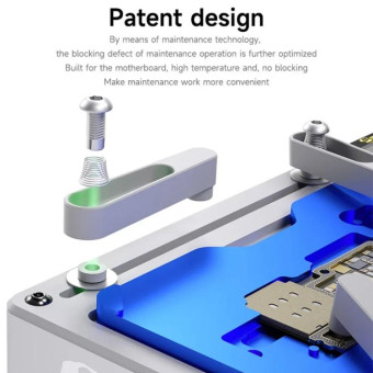 Mechanic Heat Air Intelligent Motherboard Layered Desoldering Station For iPhone X-15 Series, EU Plug
