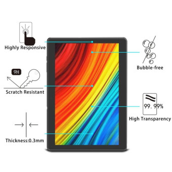For Voger X100 10.1 9H 0.3mm Explosion-proof Tempered Glass Film
