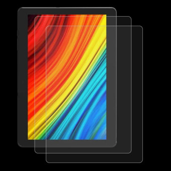 For Voger X100 10.1 2pcs 9H 0.3mm Explosion-proof Tempered Glass Film