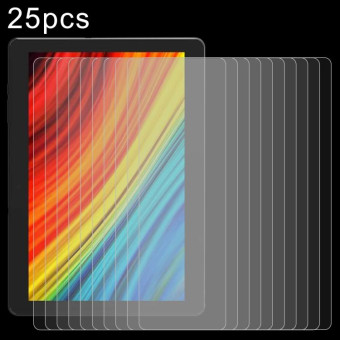 For Voger X100 10.1 25pcs 9H 0.3mm Explosion-proof Tempered Glass Film