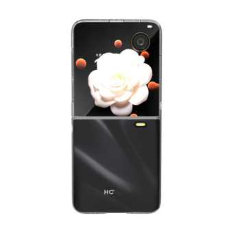 For Honor Magic V Flip Transparent PC Full Coverage Phone Case