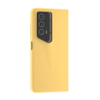 For Honor Magic V2 RSR Porsche Design Full Coverage Skin Feel PC Phone Case(Yellow)