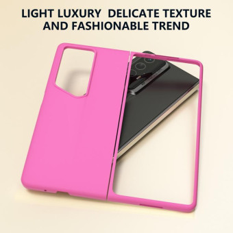 For Honor Magic V2 RSR Porsche Design Full Coverage Skin Feel PC Phone Case(Rose Red)