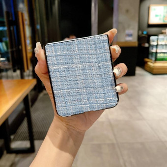 For Motorola Razr 50 Fabric Folding PC Phone Case(Red)