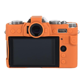 For FUJIFILM X-T30 II Soft Silicone Protective Case(Orange)