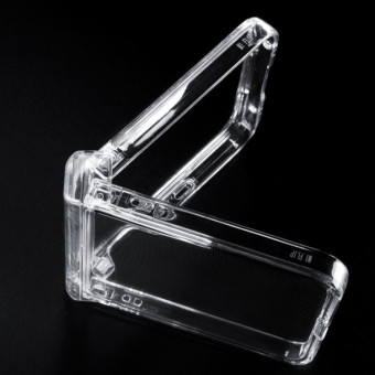 For Xiaomi Mix Flip Three Parts Full Coverage PC Transparent Phone Case