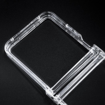 For Xiaomi Mix Flip Three Parts Full Coverage PC Transparent Phone Case