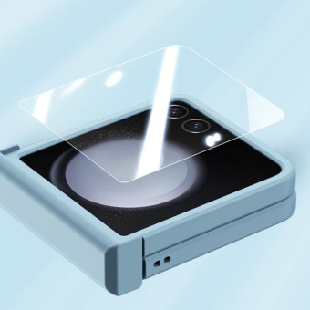 For Xiaomi Mix Flip Three Parts Integrated PC Skin Feel Shockproof Phone Case(Sky Blue)