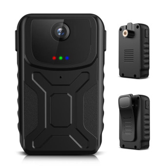 860B 1080P 140 Degree Wide Angle Wearable Portable Mini Camera(Black)
