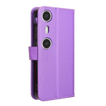 For XReal Beam Pro Diamond Texture Leather Phone Case(Purple)