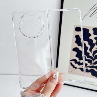 For Huawei Mate X5 Precision Hole Integrated PC Clean Shockproof Phone Case(Transparent)