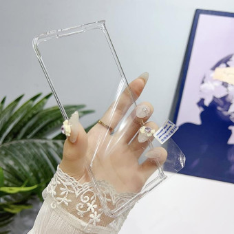 For Huawei Mate X5 Precision Hole Integrated PC Clean Shockproof Phone Case(Transparent)