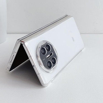 For Huawei Mate X5 Precision Hole Integrated PC Clean Shockproof Phone Case(Transparent)