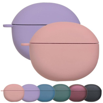 For Honor Earbuds X7 Solid Color Hard PC Frosted Bluetooth Earphone Protective Case(Wine Red)