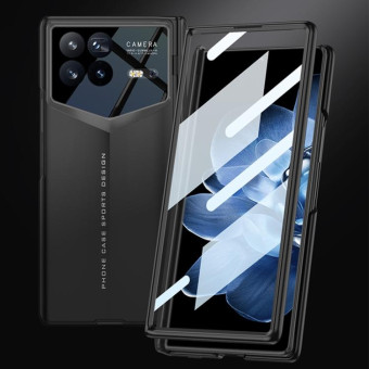 For Xiaomi Mix Fold 4 GKK Integrated Magnetic Blade Ultra-thin Full Coverage Phone Case(Black)