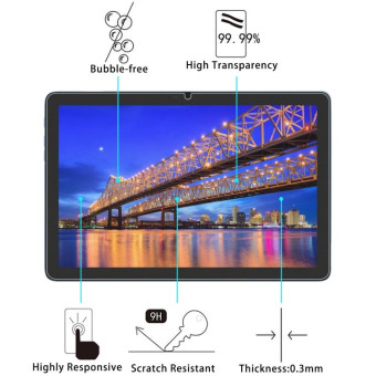 For iGET SMART W32 10.1 9H 0.3mm Explosion-proof Tempered Glass Film