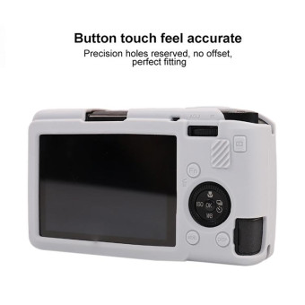 For Ricoh GR III Soft Silicone Protective Case(Grey)