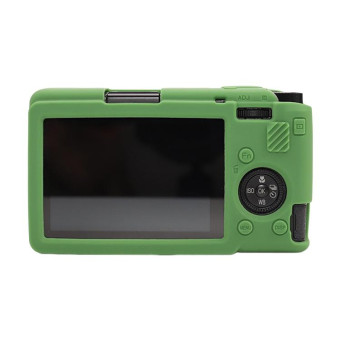 For Ricoh GR III Soft Silicone Protective Case(Green)