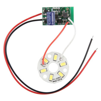 3W 6 LEDs SMD 5730 LED Module Lamp Lighting Source(Cold White Light)