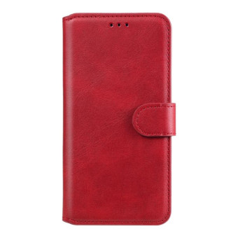 For Sony Xperia 10 II Classic Calf Texture PU + TPU Horizontal Flip Leather Case, with Holder & Card Slots & Wallet(Red)