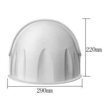 Outdoor Rainproof Sunshade Dustproof Plastic Cover for Security Camera(Black)