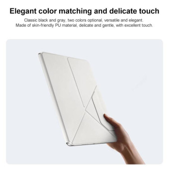 For Xiaomi Pad 7 / 7 Pro Original Xiaomi Magnetic Double-sided Protective Case Smart Leather Tablet Case(Black)
