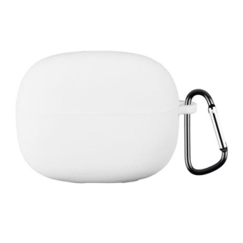 For Xiaomi Redmi Buds 6 Pro Silicone Earphone Protective Case(White)