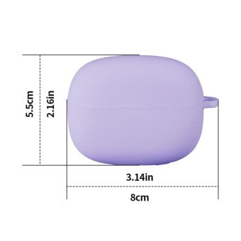 For Xiaomi Redmi Buds 6 Pro Silicone Earphone Protective Case(Dark Blue)