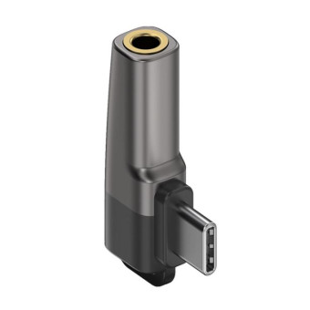USB-C / Type-C to 3.5mm Mini Audio Adapter Converter(Light Grey)